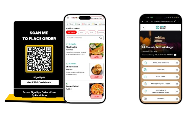 QR Menu + Bio Link